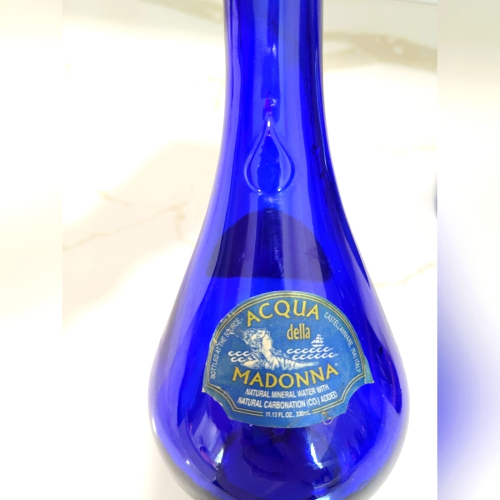 International Decorative Cobalt Blue Glass Bottle Set - Picture 2 of 4